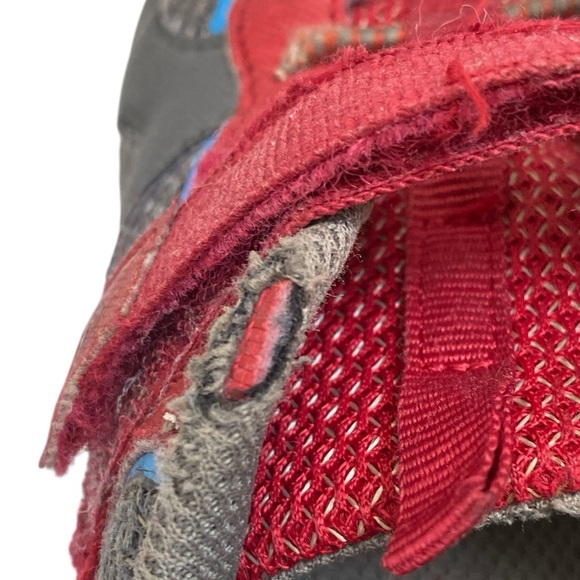 Stride Rite Boys Red Gray Sneakers Size 13M - Picture 12 of 16